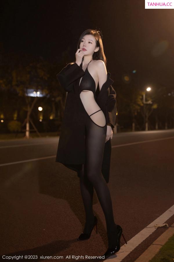 安然Maleah  [XiuRen]高清写真图 2023.04.04 No.6524 安然anran 黑丝美腿第22张图片